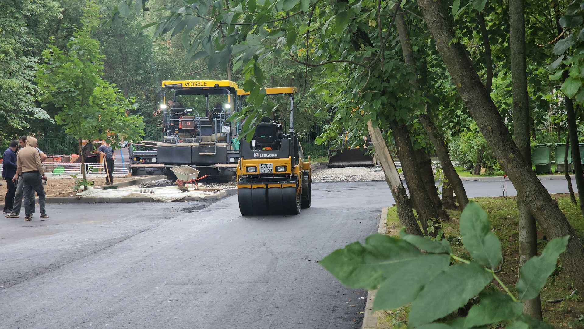 чкаловский, кбдт, новый асфальт,