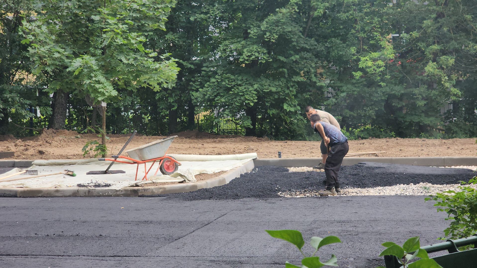 чкаловский, кбдт, новый асфальт,