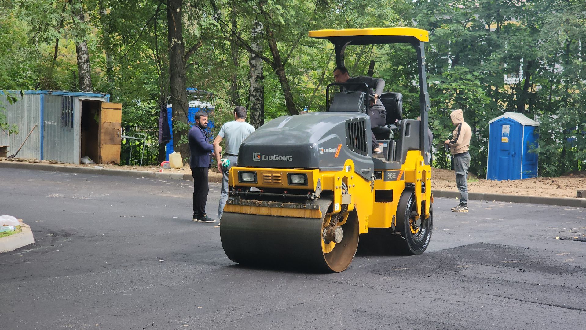чкаловский, кбдт, новый асфальт,