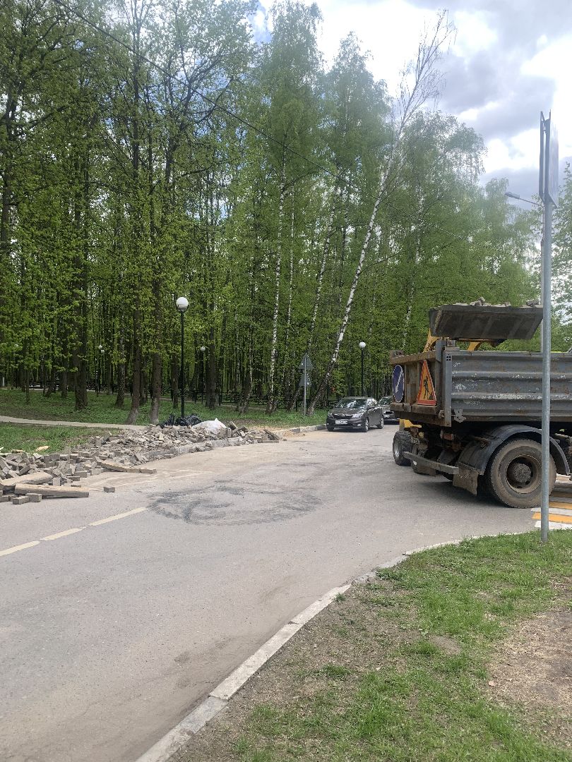 Благоустройство, парки, Подмосковье,Красногорск