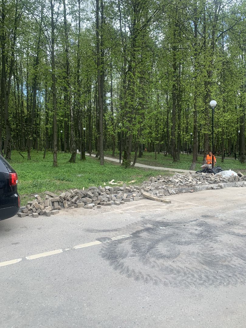 Благоустройство, парки, Подмосковье,Красногорск