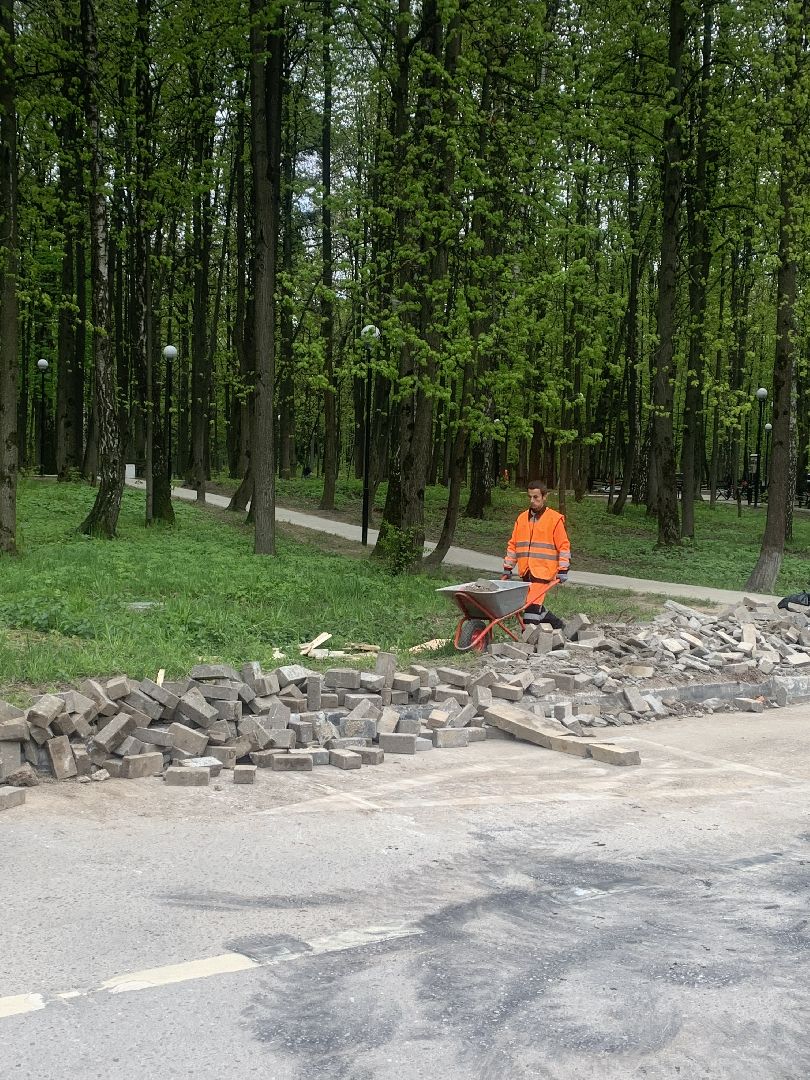 Благоустройство, парки, Подмосковье,Красногорск