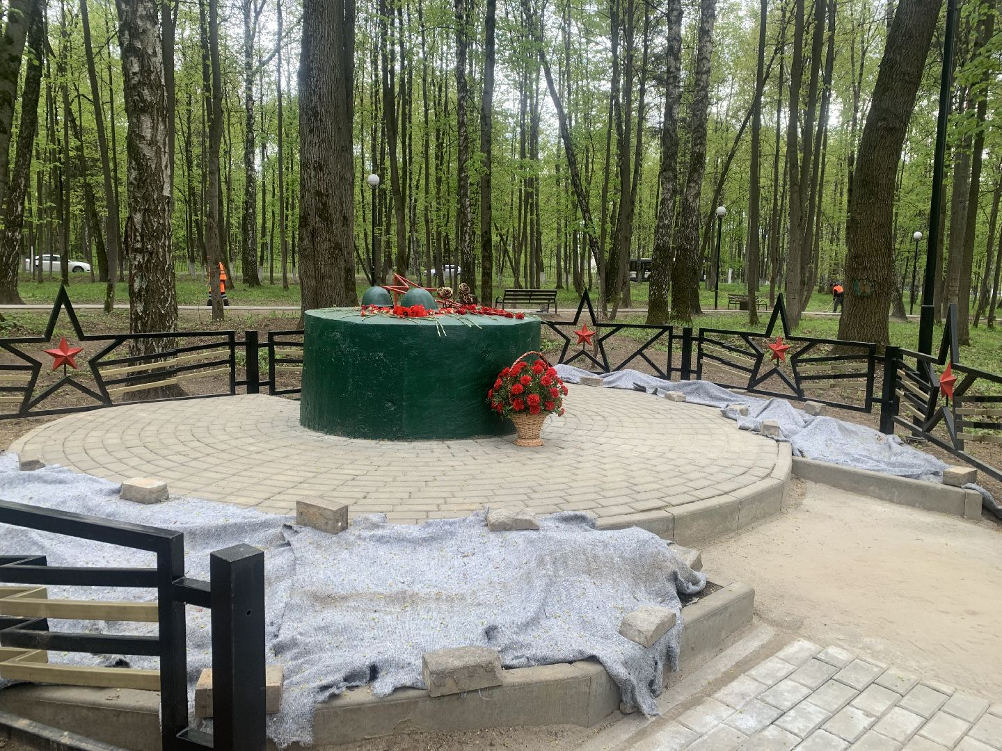 Благоустройство, парки, Подмосковье,Красногорск