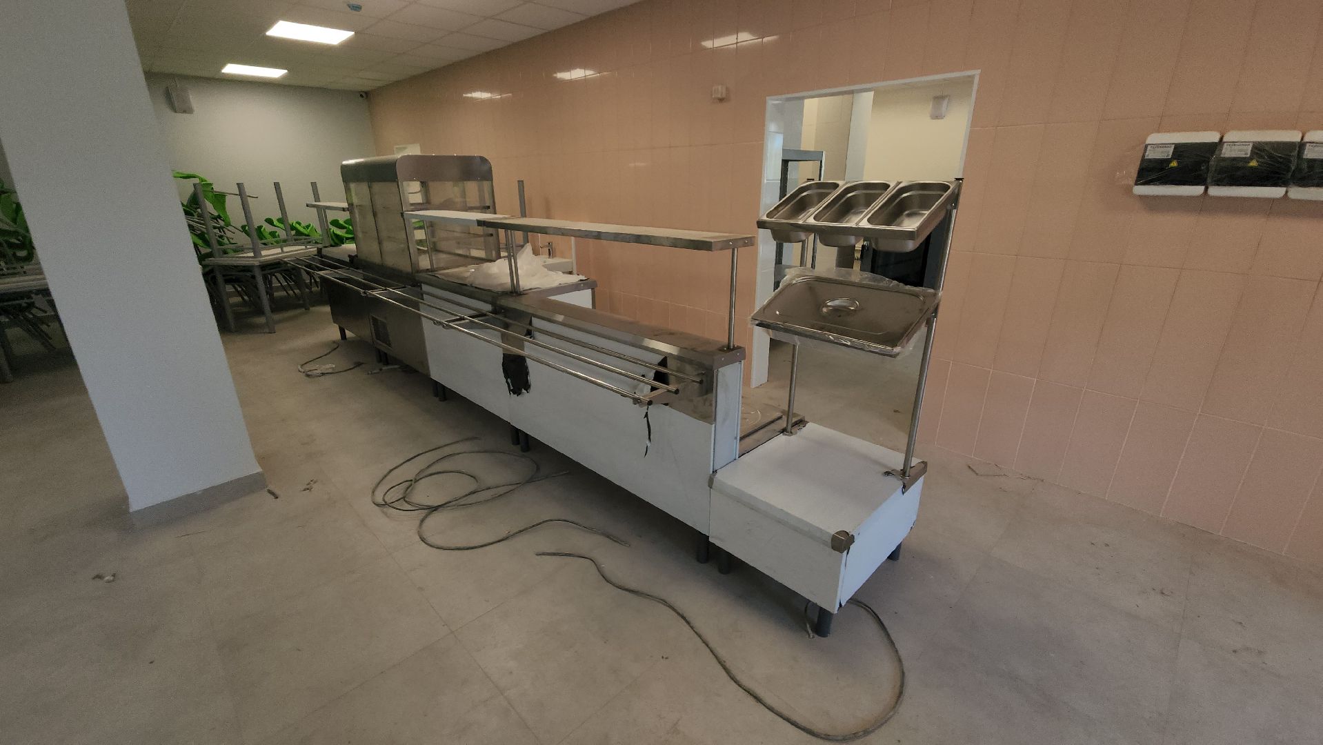 серпухов, школа 2, улица луначарского, новый пищеблок в серпуховской школе, капитальный ремонт школы,