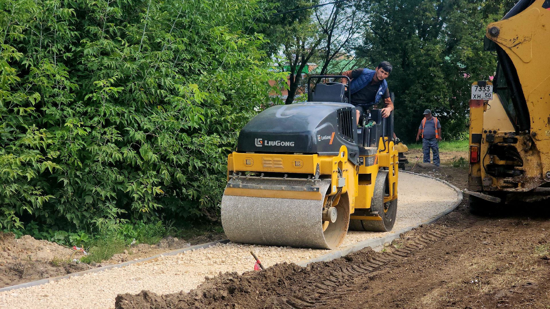 благоустройство 2025, щёлково, новая пешеходная дорожка,