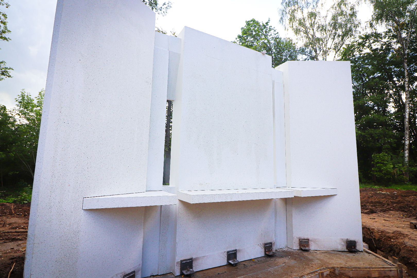 клин, общество, строительство, стела героям сво,