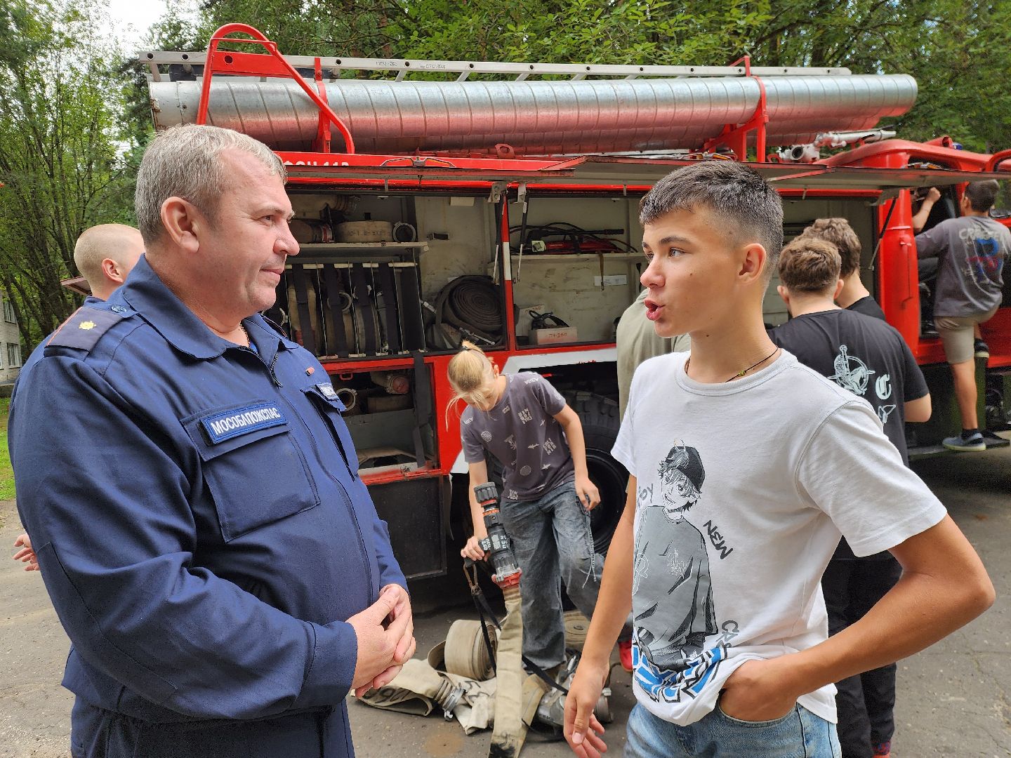 лагерь, учения мчс, эвакуация, дети, ногинск,