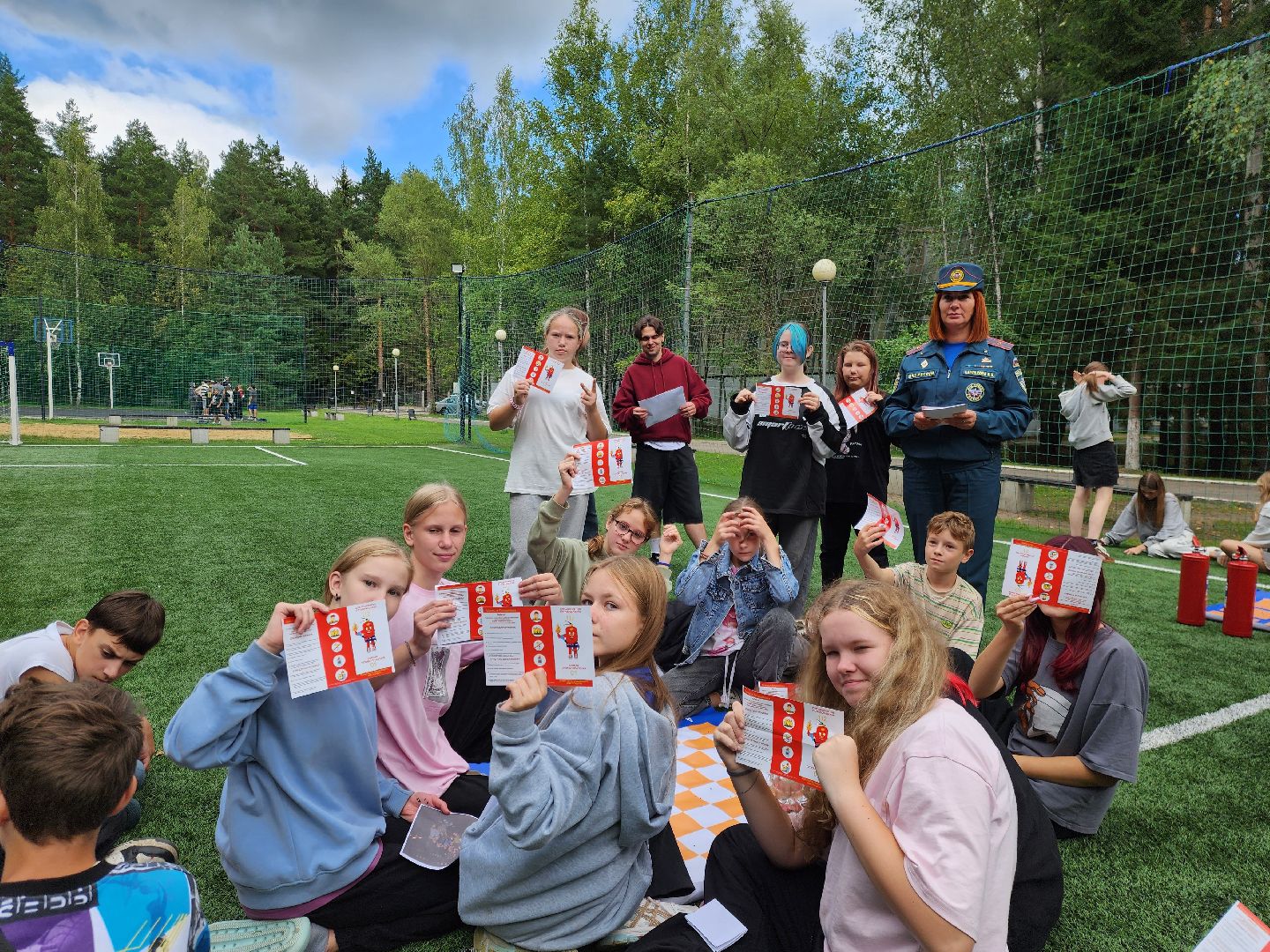 лагерь, учения мчс, эвакуация, дети, ногинск,
