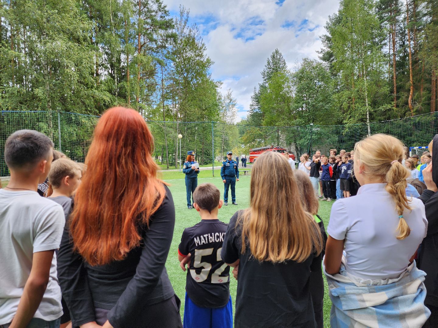 лагерь, учения мчс, эвакуация, дети, ногинск,