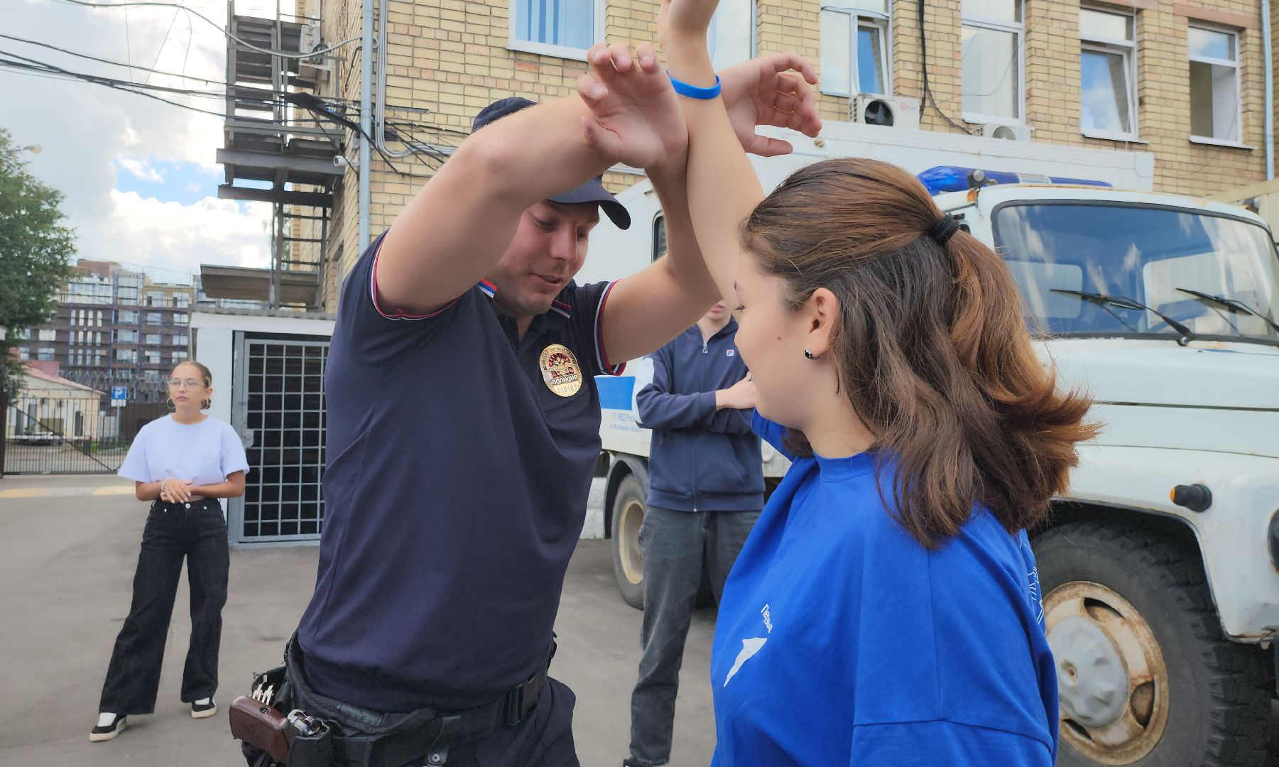 наро-фоминск, зарядка со стражем порядка, самооборона, движение первых наро-фоминск,
