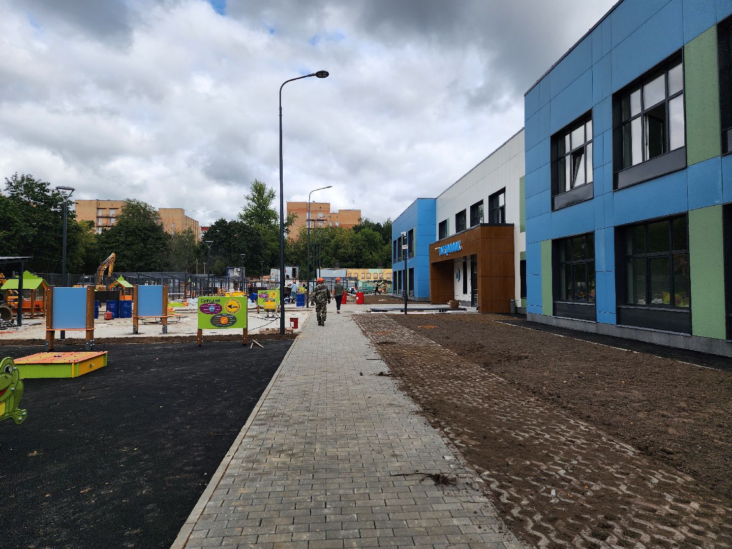 строительство детского сада, мытищи,
