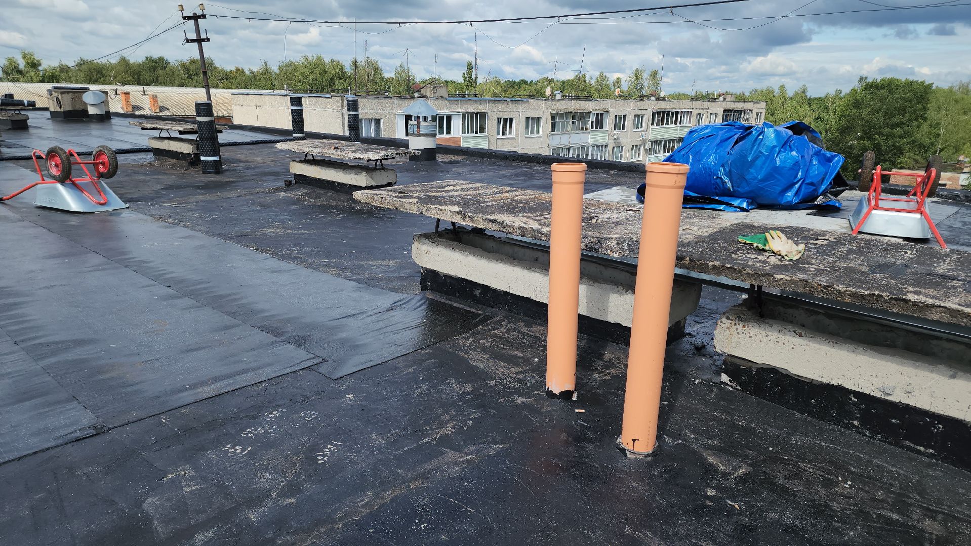 ступино, михнево, капитальный ремонт, кровля, крыша , стройконтроль, гидроизоляция, жкх,