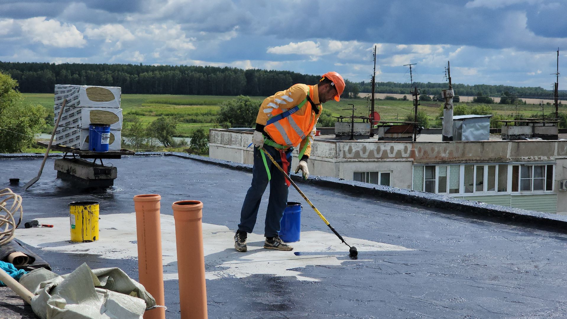 ступино, михнево, капитальный ремонт, кровля, крыша , стройконтроль, гидроизоляция, жкх,