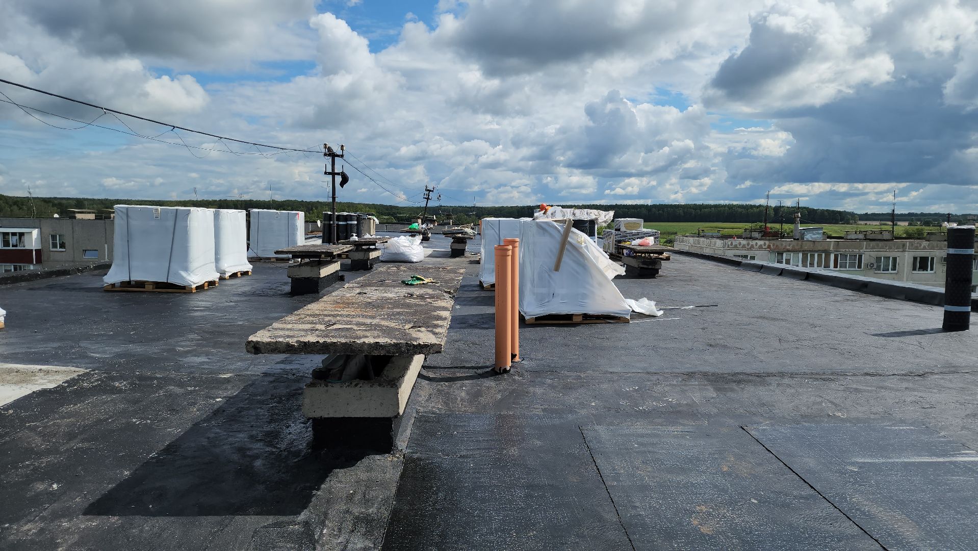 ступино, михнево, капитальный ремонт, кровля, крыша , стройконтроль, гидроизоляция, жкх,