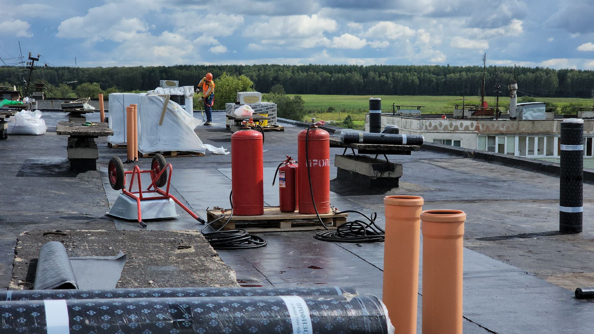 ступино, михнево, капитальный ремонт, кровля, крыша , стройконтроль, гидроизоляция, жкх,
