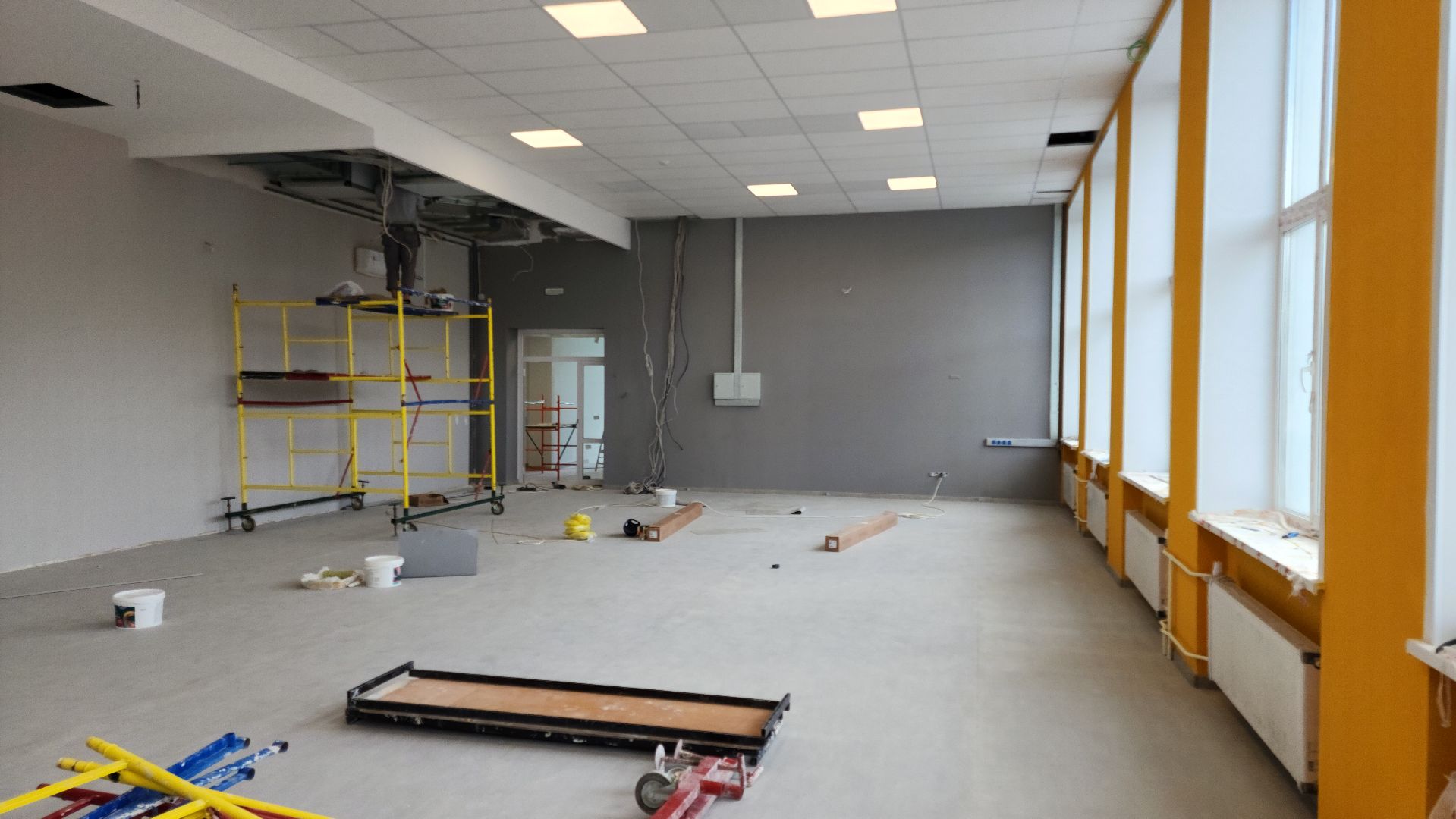 ступино, лицей 2, капитальный ремонт, образование, благоустройство, спортивное ядро, тротуары, безопасный регион,