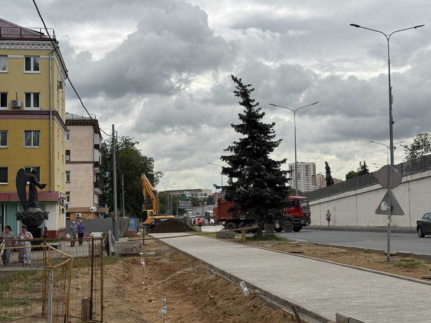 люберцы, тротуар, дороги, благоуствойство,