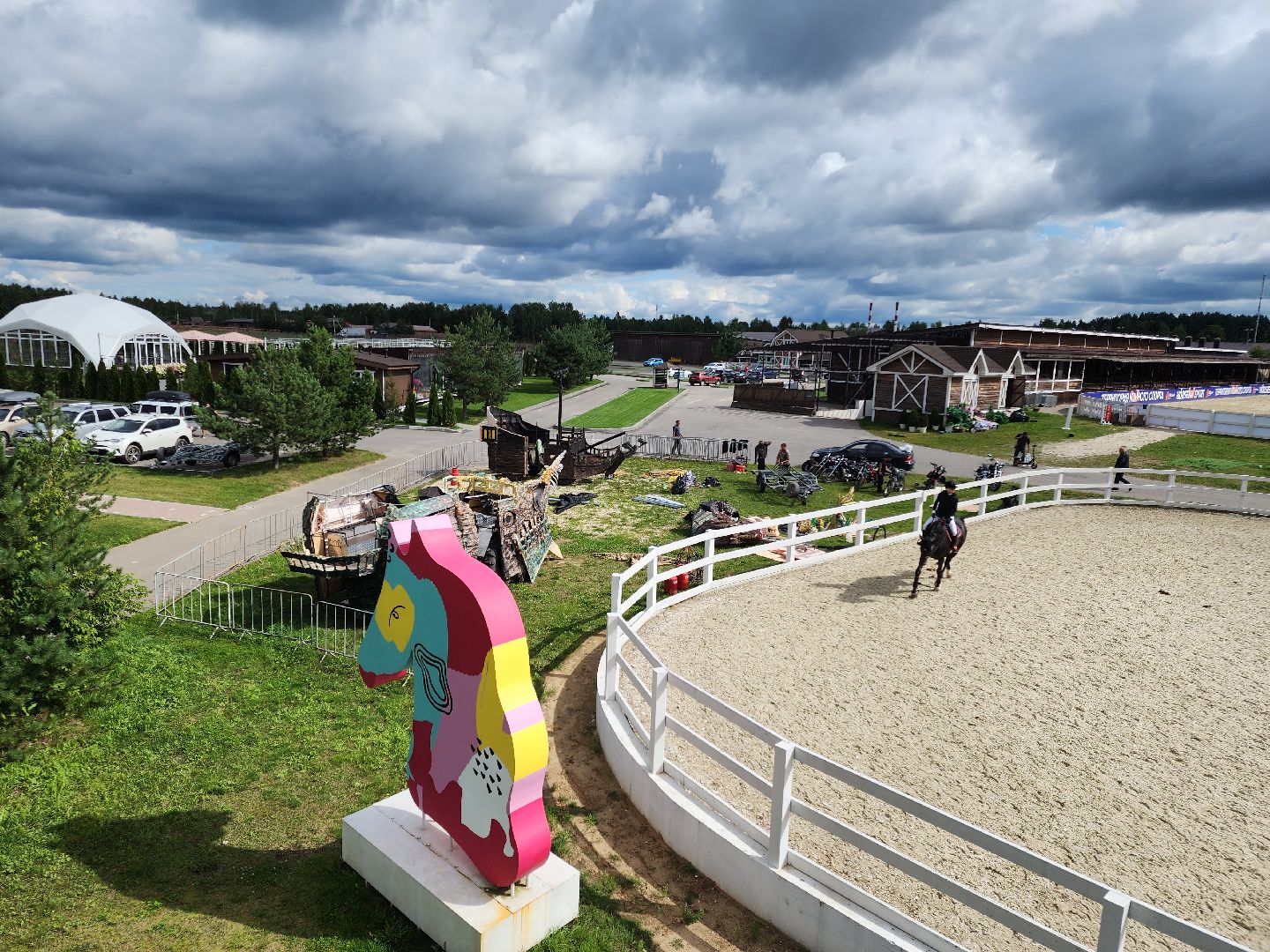 Черноголовка, Иваново поле, Конный фестиваль,