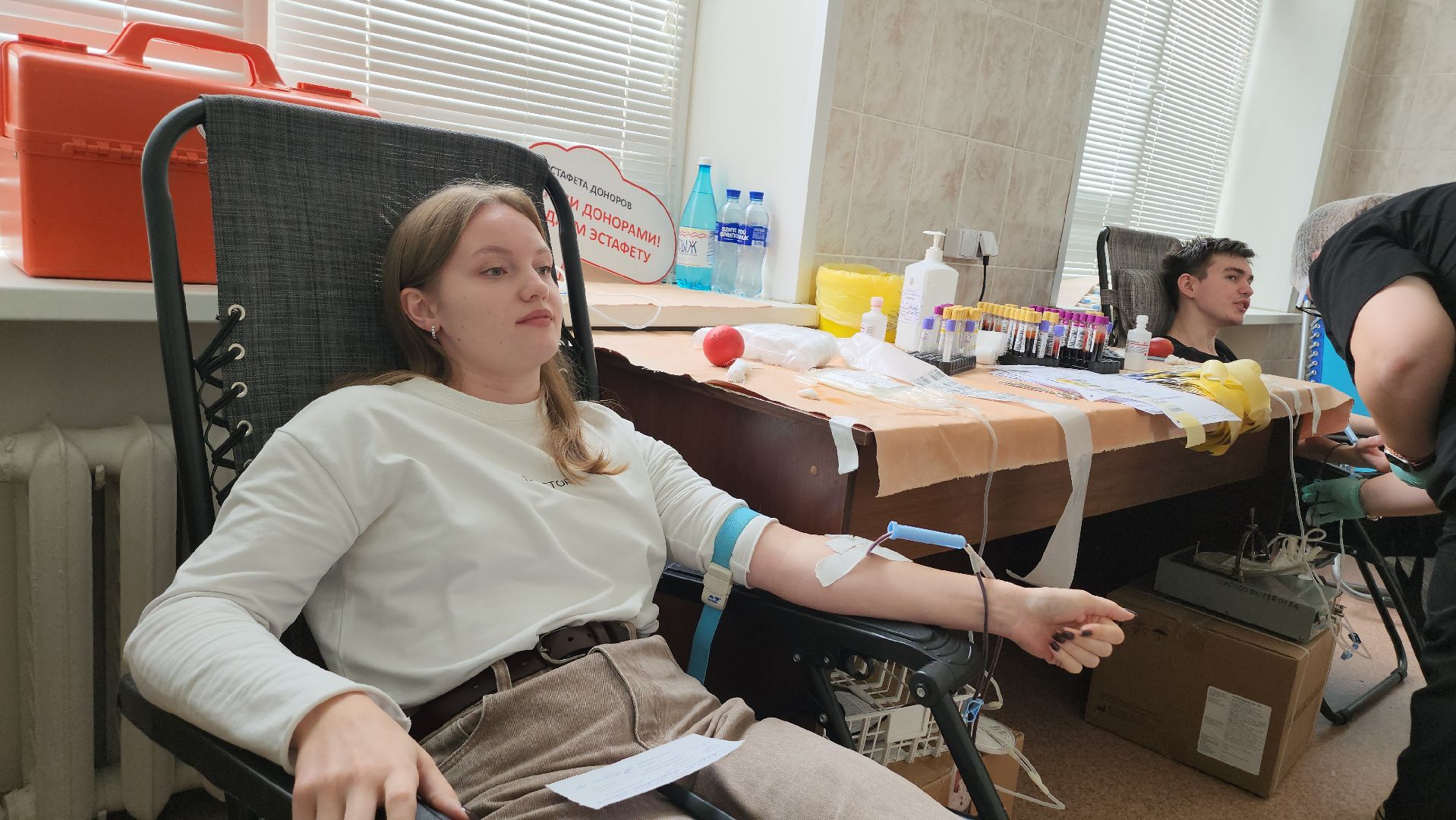 завод Звезда в Люберцах, люберцы, донорская акция, люберецкая областная больница, отделение переливания крови,
