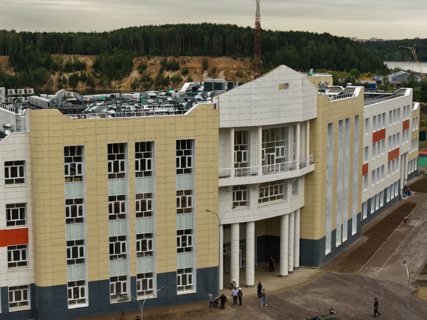 видео с коптера, гимназия 5 дзержинский, образование в люберцах,