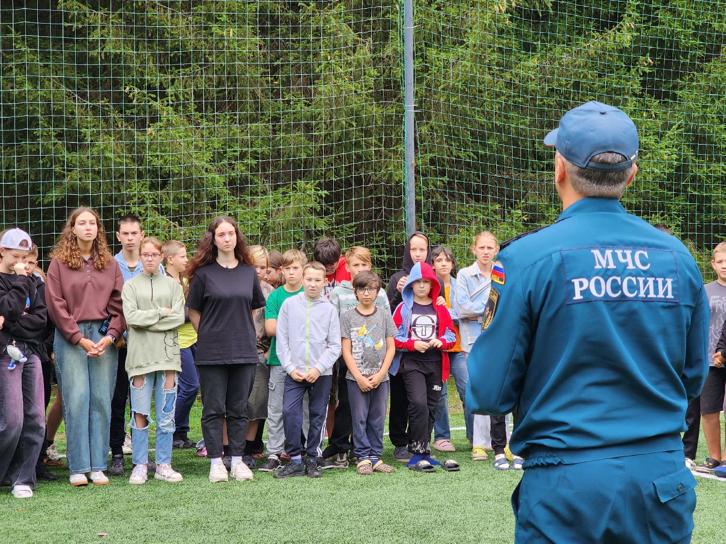 ногинск, лагерь, безопасность, дети, учения мчс,