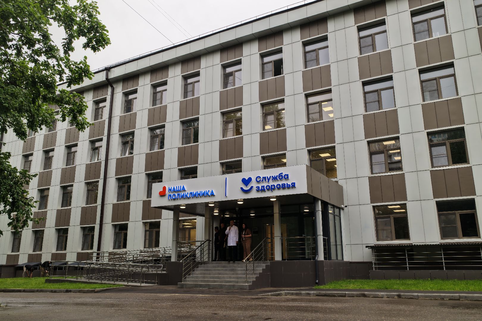 видео с коптера, поликлиника в дзержинском, медицина в люберцах,