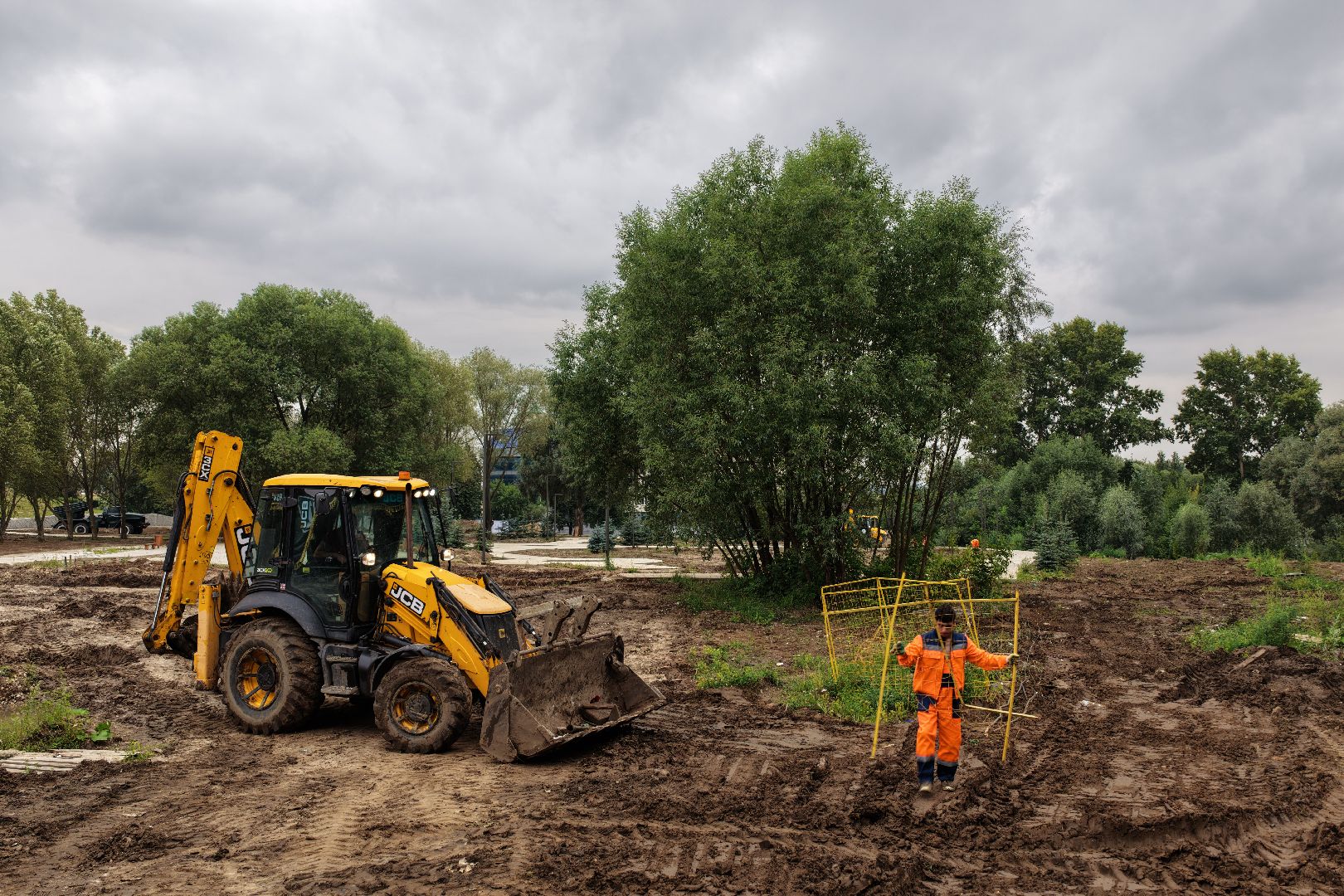 видео с коптера, благоустройство сквера имени Громцева, благоустройство дзержинский,