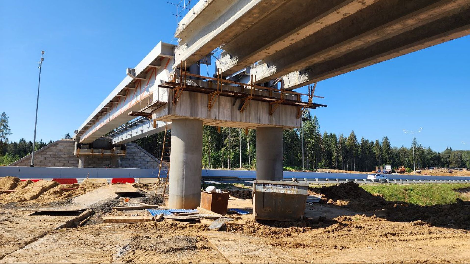 Дмитров, ЦКАД, Развязка на Дмитровском шоссе, Автодор, Минтранс,