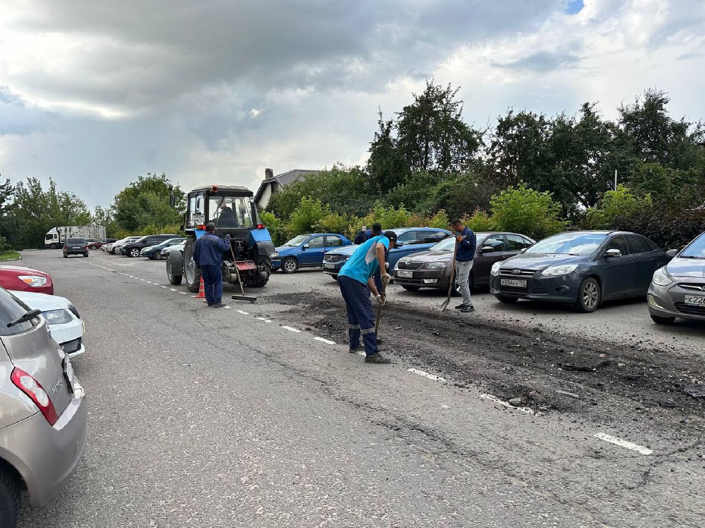 ямочный ремон, домодедово, дороги,