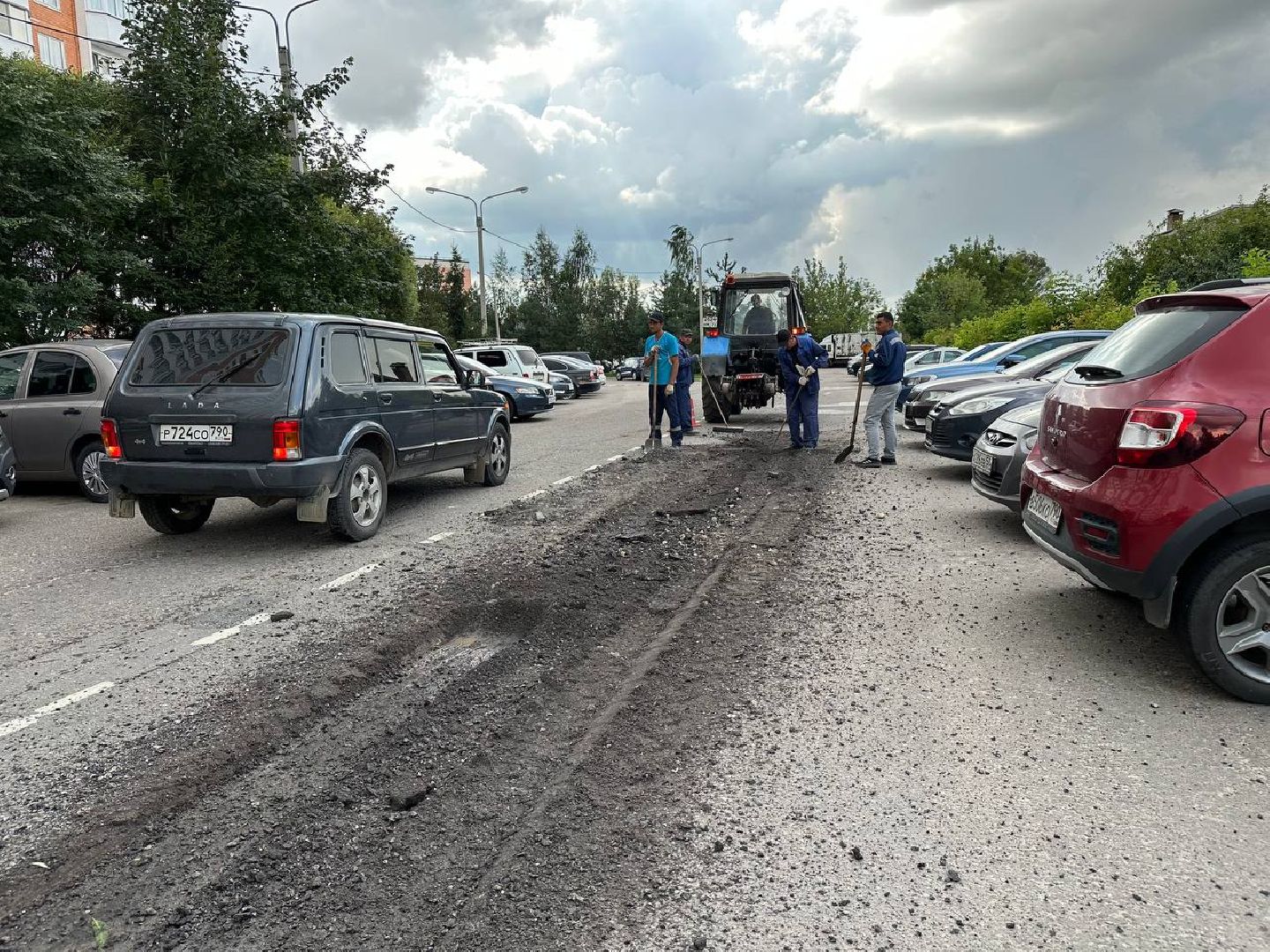 ямочный ремон, домодедово, дороги,