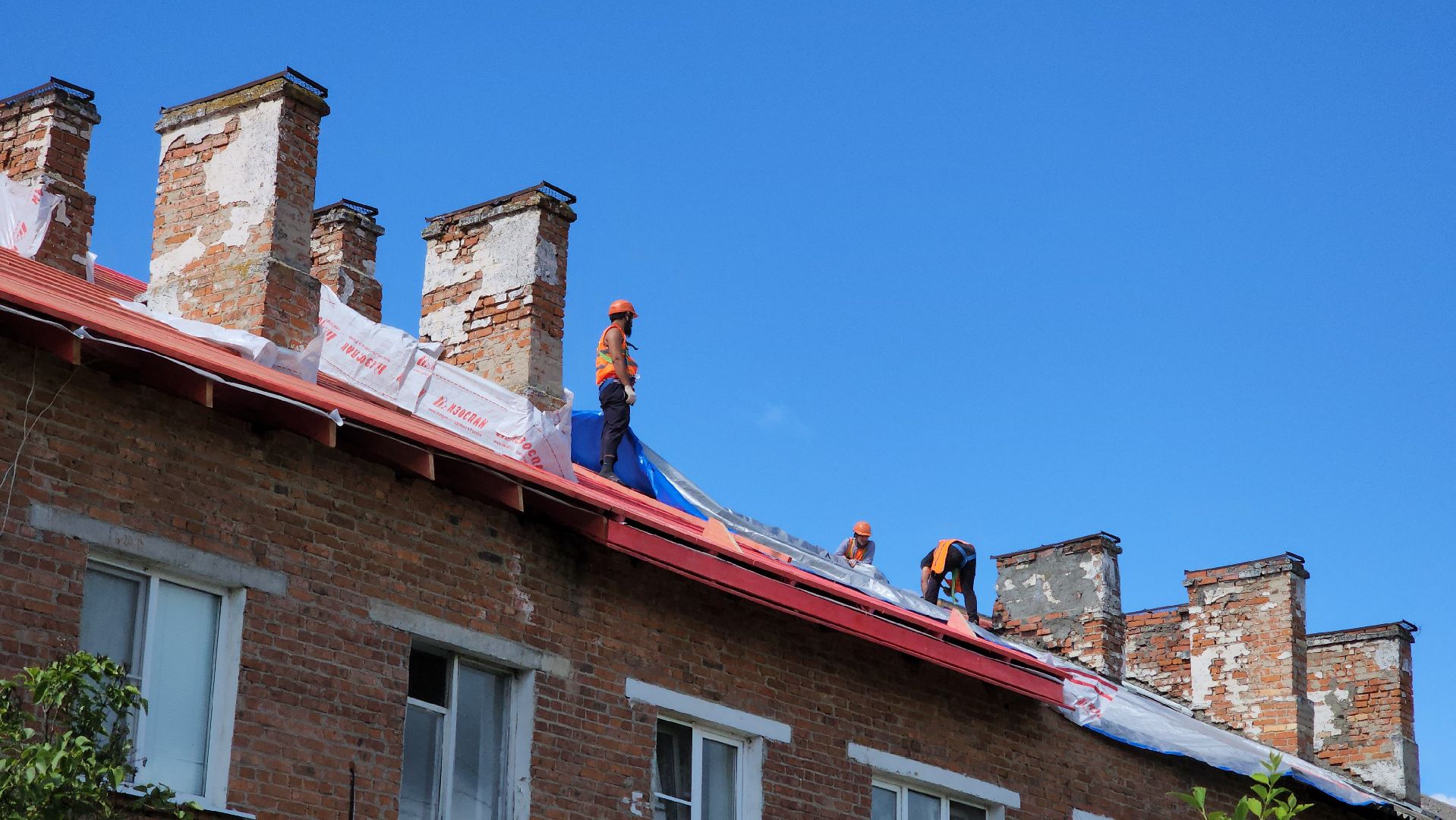 ступино, капремонт, ремонт кровли, скатная крыша, березнецово, стропильная система, профнастил,