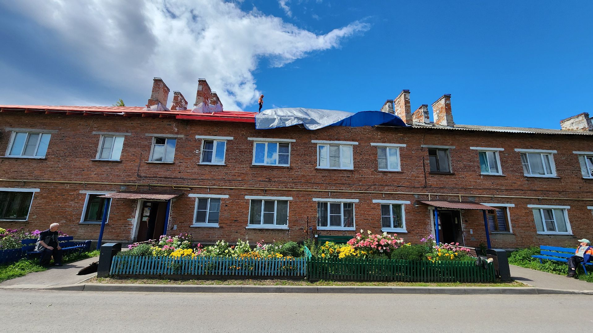 ступино, капремонт, ремонт кровли, скатная крыша, березнецово, стропильная система, профнастил,