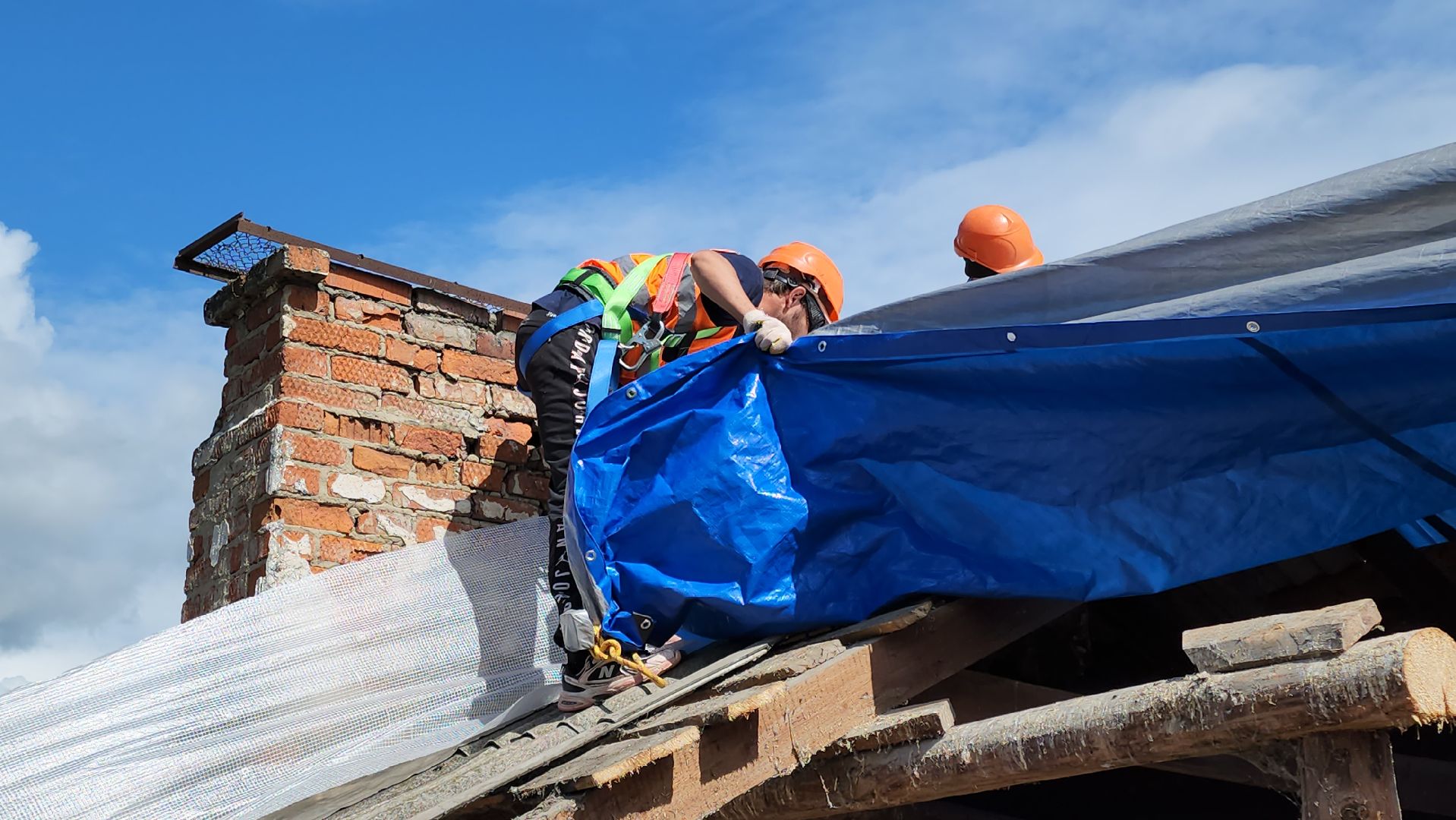 ступино, капремонт, ремонт кровли, скатная крыша, березнецово, стропильная система, профнастил,