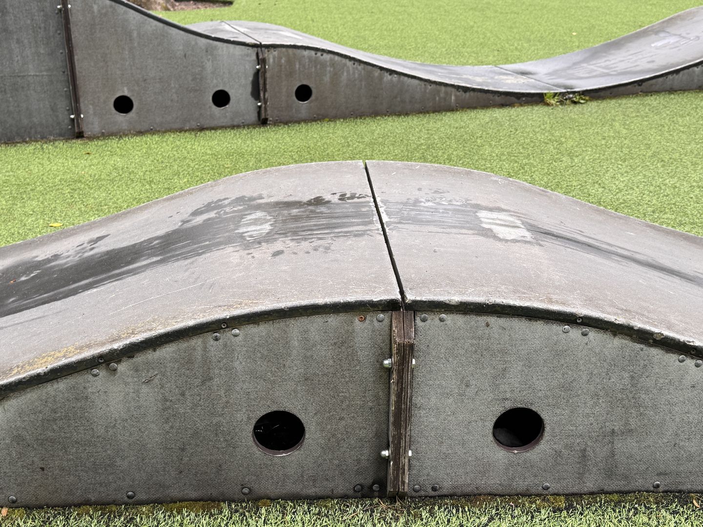 Памп-трек, одинцовский парк культуры спорта и отдыха, Ремонтные работы, Спорт,