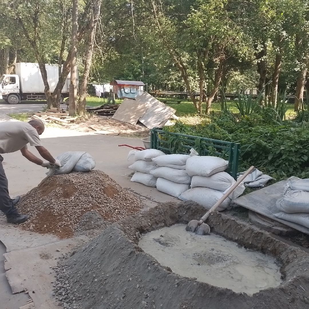 городской округ восход, жкх, благоустройство, ремонт, ремонт входной группы, подвал, подвал многоквартирного дома,