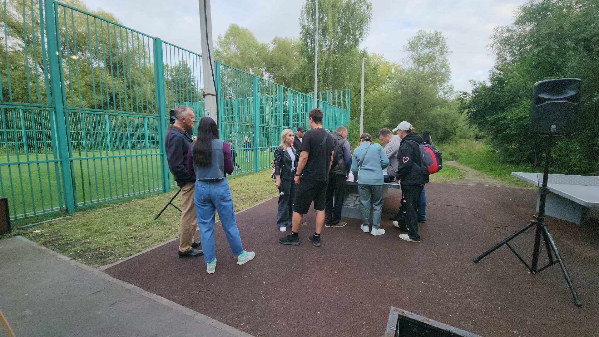 долгопрудный, островок, парки, дорожки, деревья,