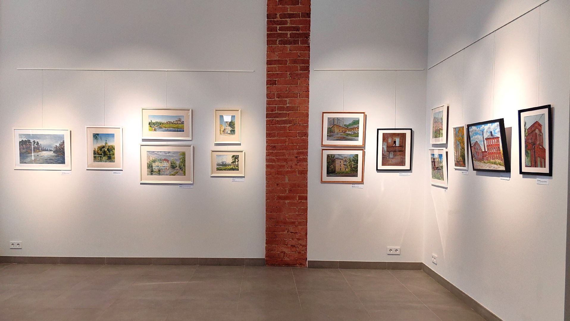 выставка, картины, живопись, пленэр,