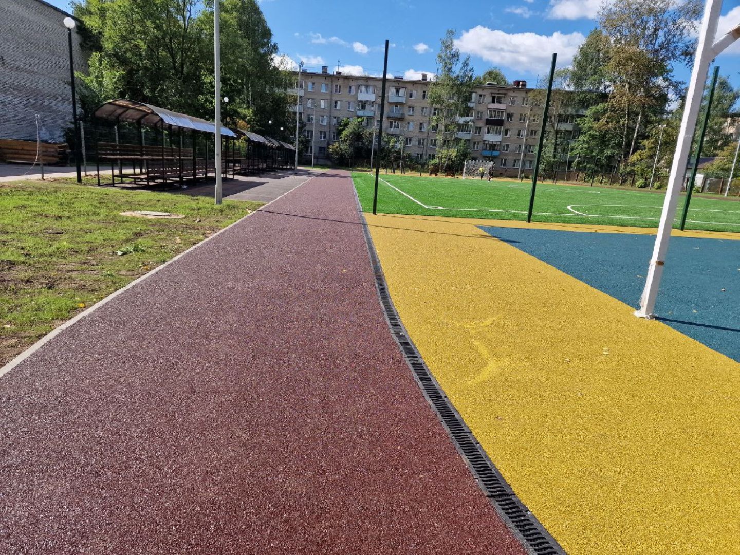 дубна, стадион, гимназия3дубна,