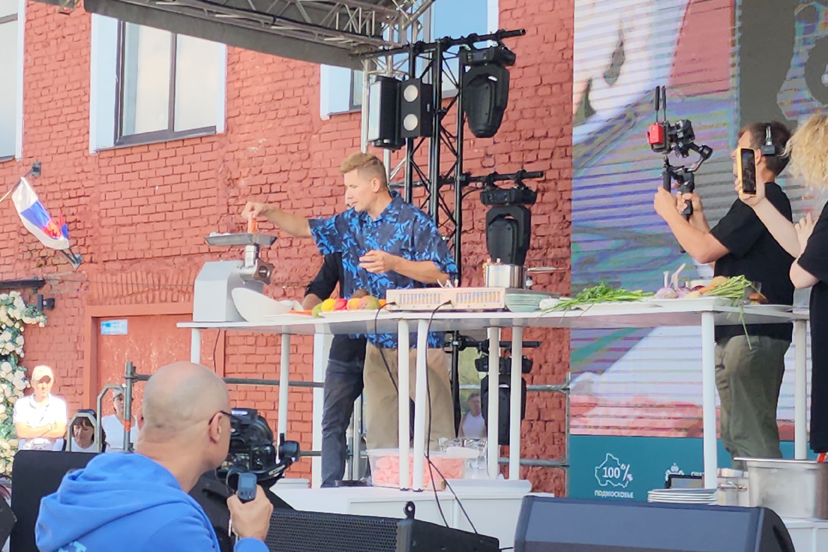 кулинарное шоу, орехово-зуево, фестиваль 100 процентов креатив,