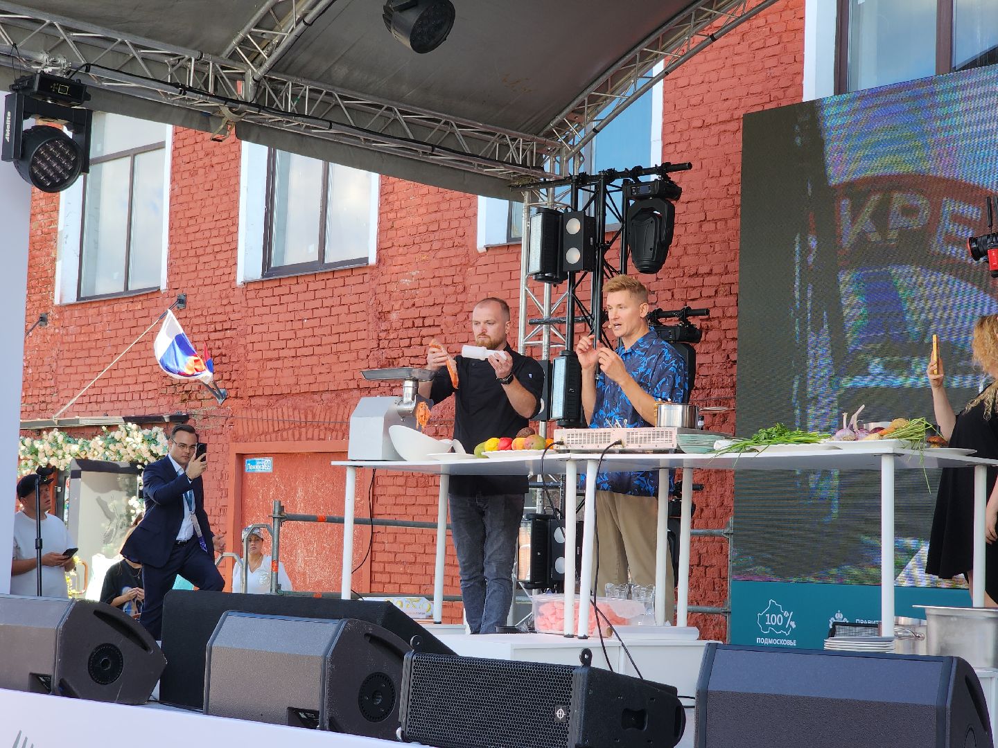 кулинарное шоу, орехово-зуево, фестиваль 100 процентов креатив,