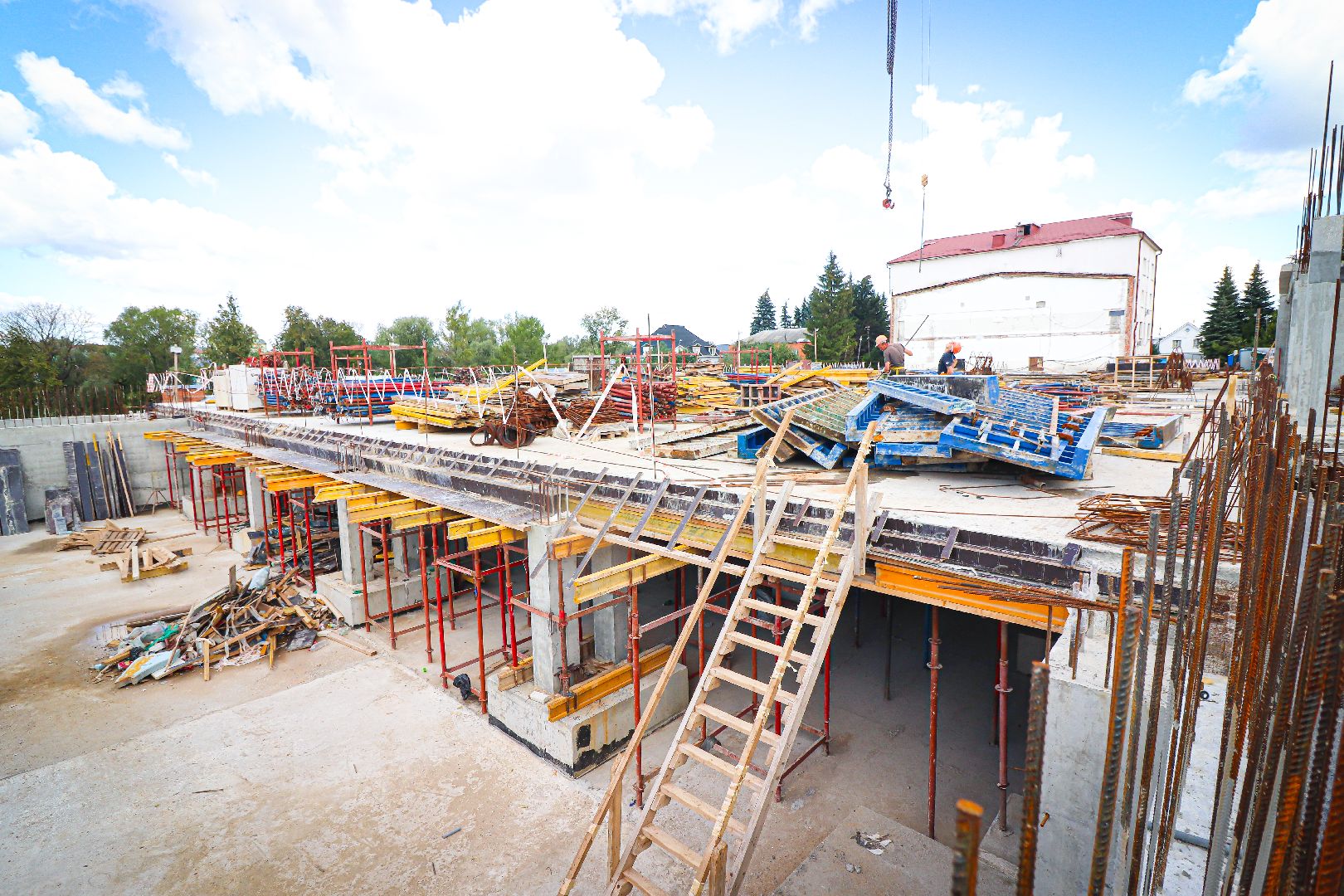 клин, строительство, спорт, спортивная школа олимпийского резерва, подмосковье,