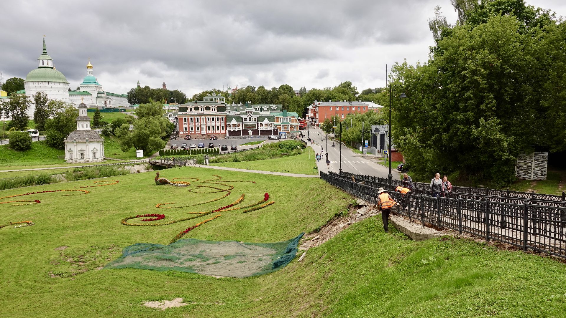сергиев посад, сергиево-посадский городской округ, благоустройство, ремонт пешеходной дорожки,