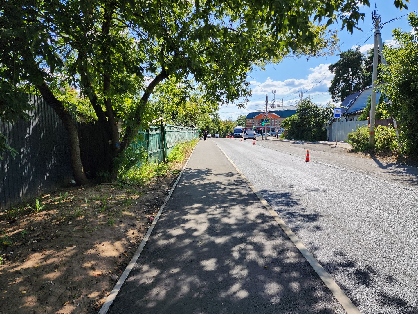 раменское, дороги, тротуар на улице серова,