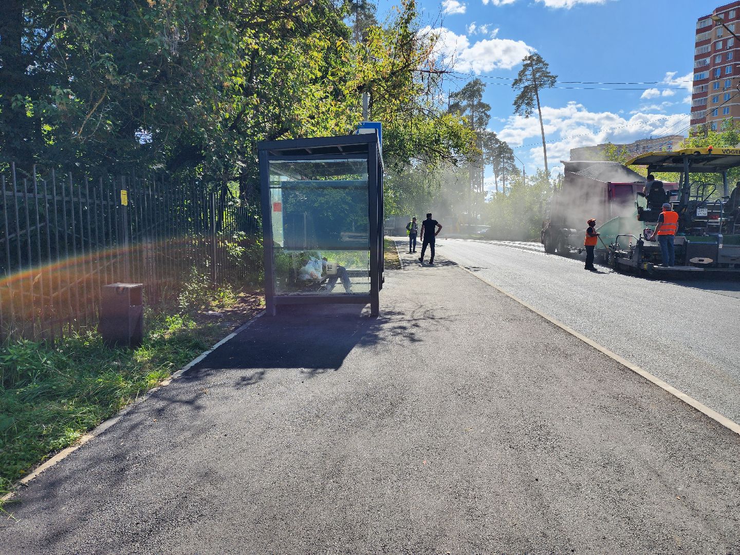 раменское, дороги, тротуар на улице серова,