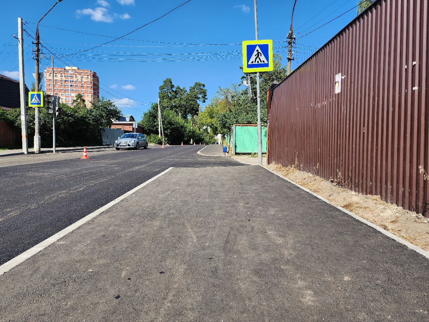 раменское, дороги, тротуар на улице серова,