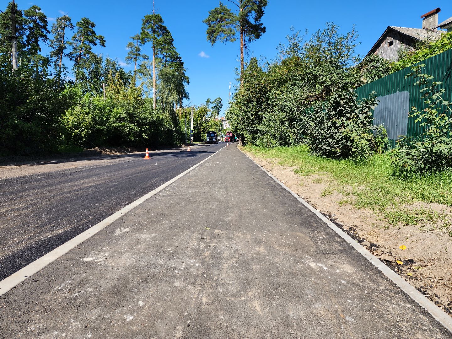 раменское, дороги, тротуар на улице серова,