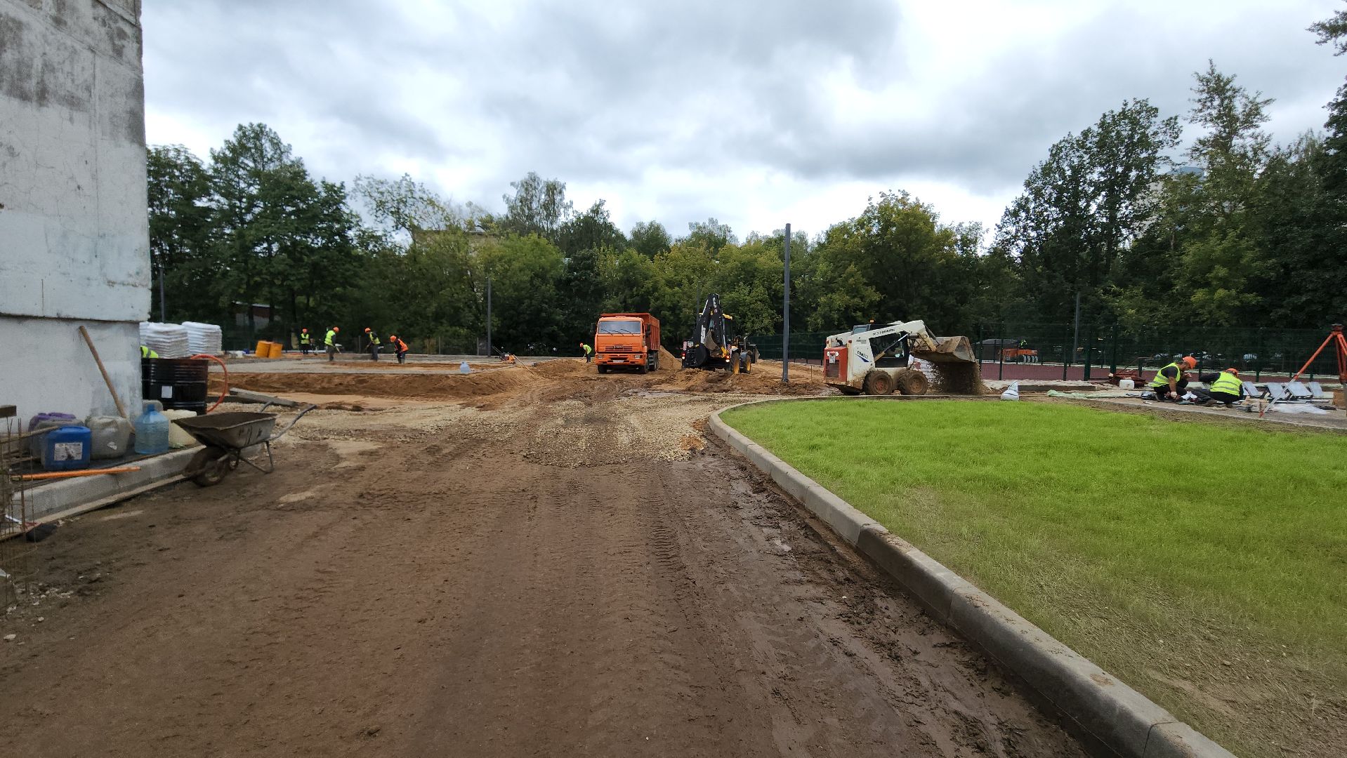 благоуствойство, мытищи,