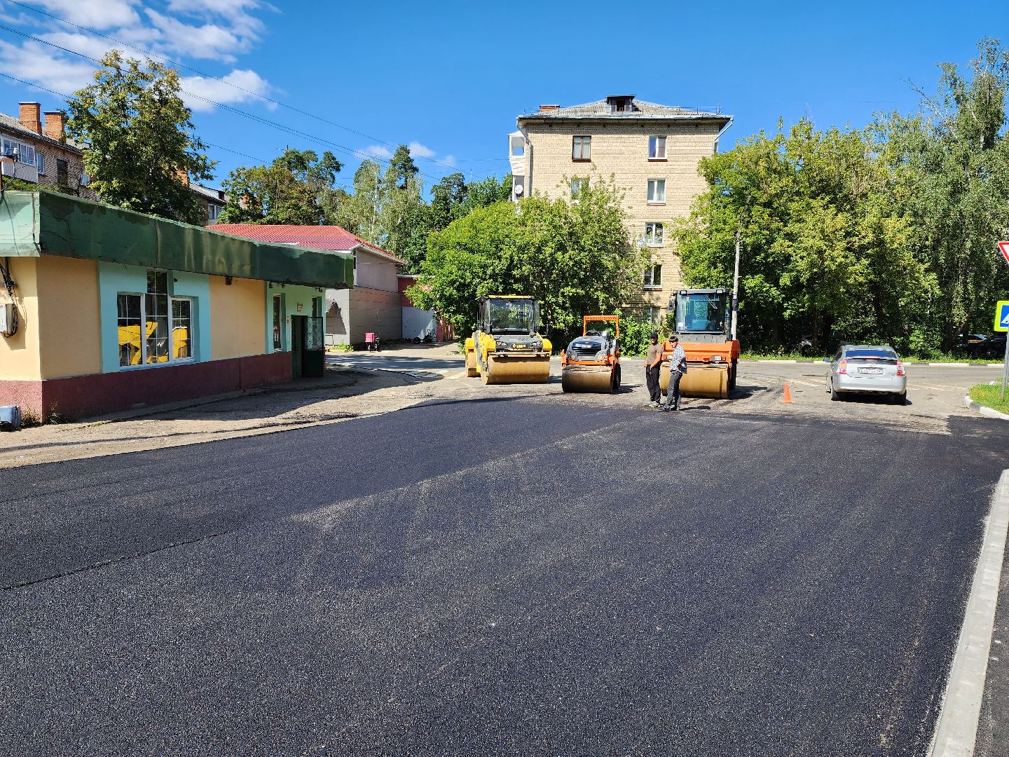 раменское, дороги, ремонт автомобильных дорог, улица серова,