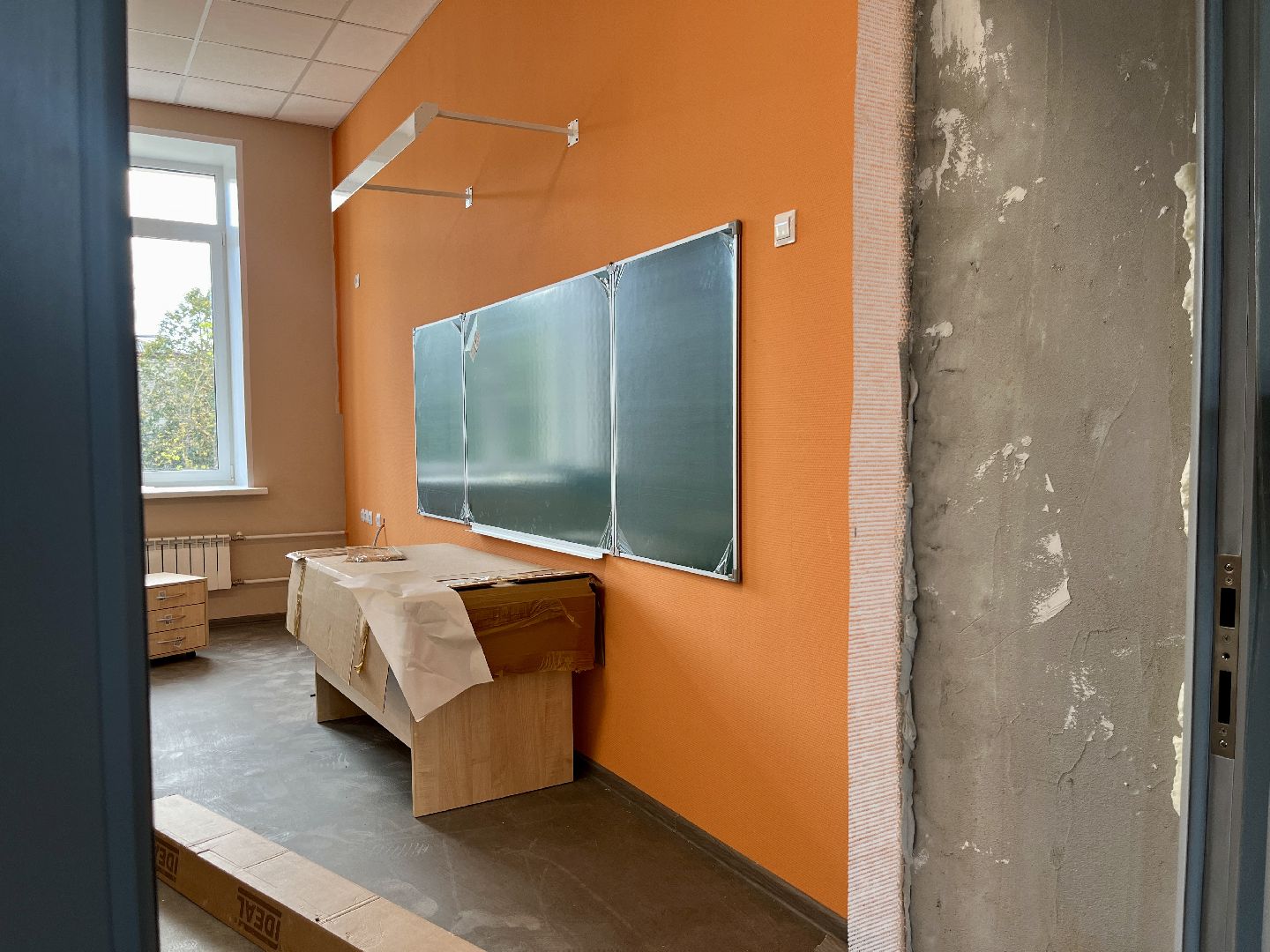 наро-фоминский городской округ, город наро-фоминск, школа N 1, наро-фоминская первая школа, капитальный ремонт школы в наро-фоминске, подготовка к новому учебному году, образование подмосковья,