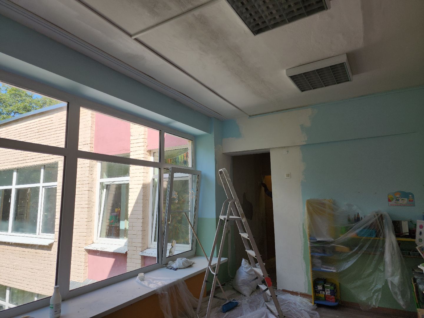 Черноголовка, Детский сад, Ремонт кровли,